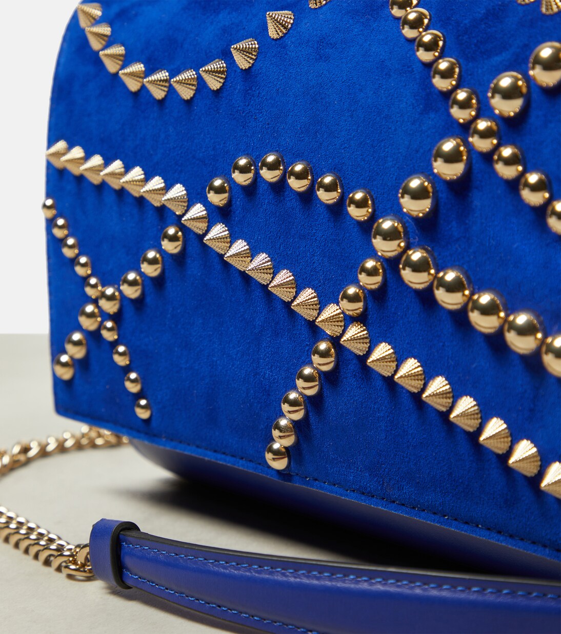 Pochette Paloma en cuir à ornements | Christian Louboutin