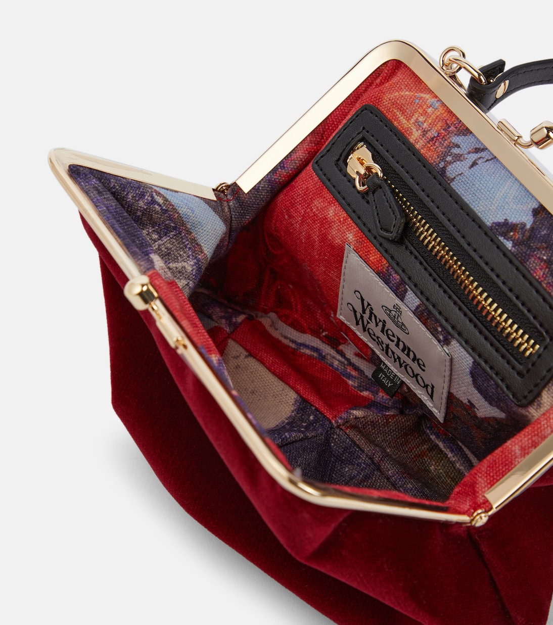 Pochette Granny Small en velours | Vivienne Westwood