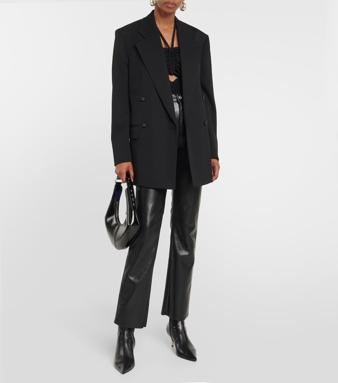Ankle Boots Spike aus Leder | Proenza Schouler