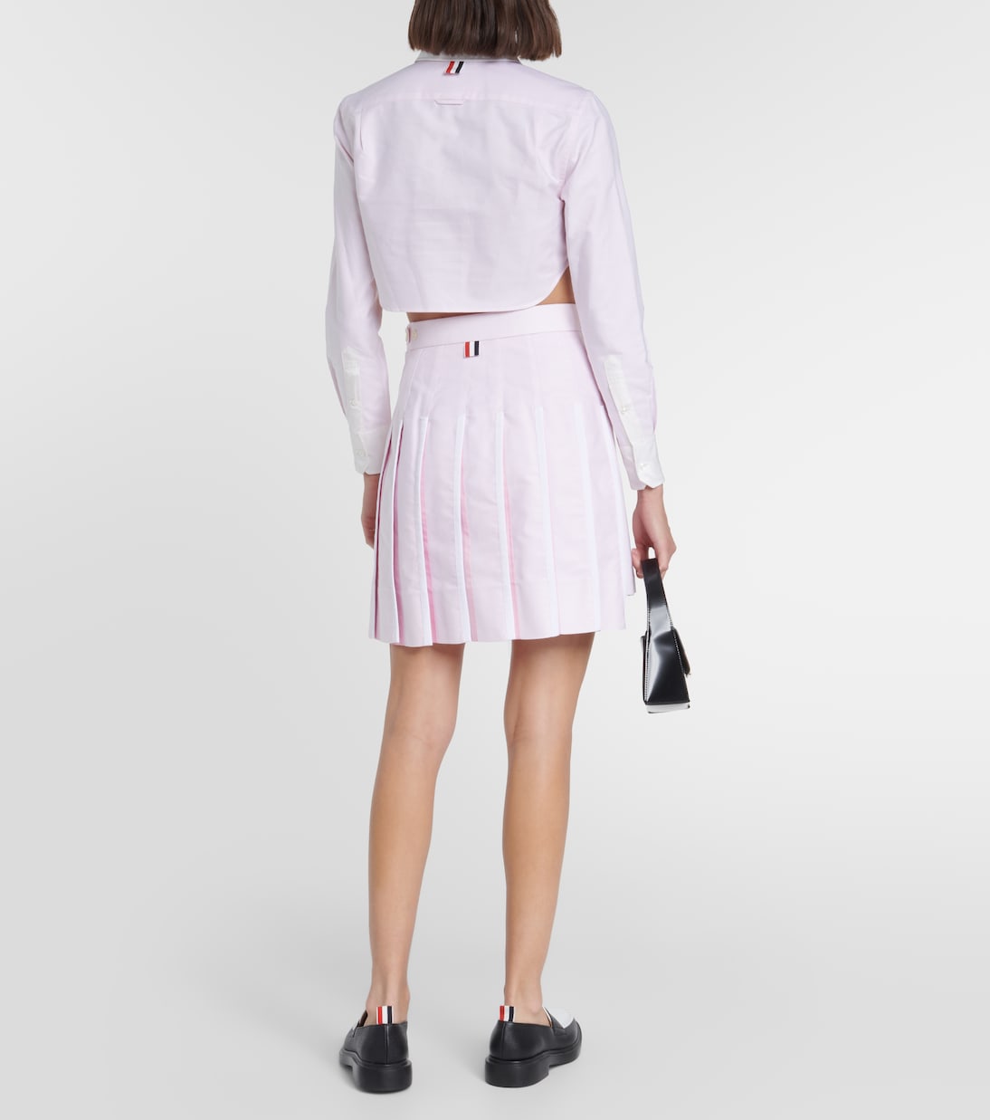 Camicia cropped in cotone | Thom Browne