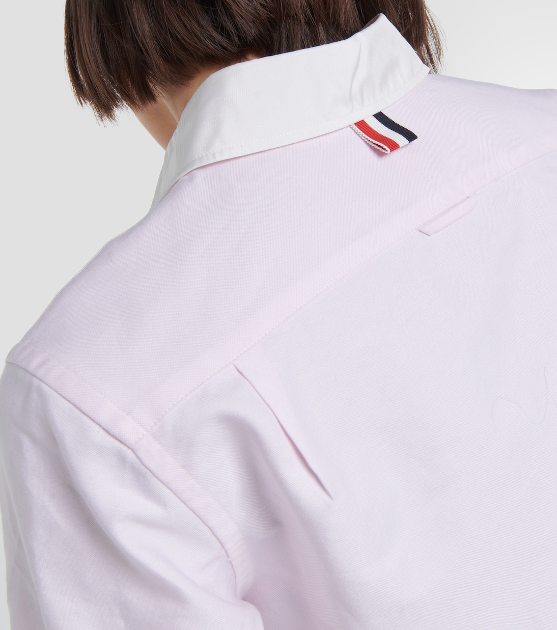 Camicia cropped in cotone | Thom Browne