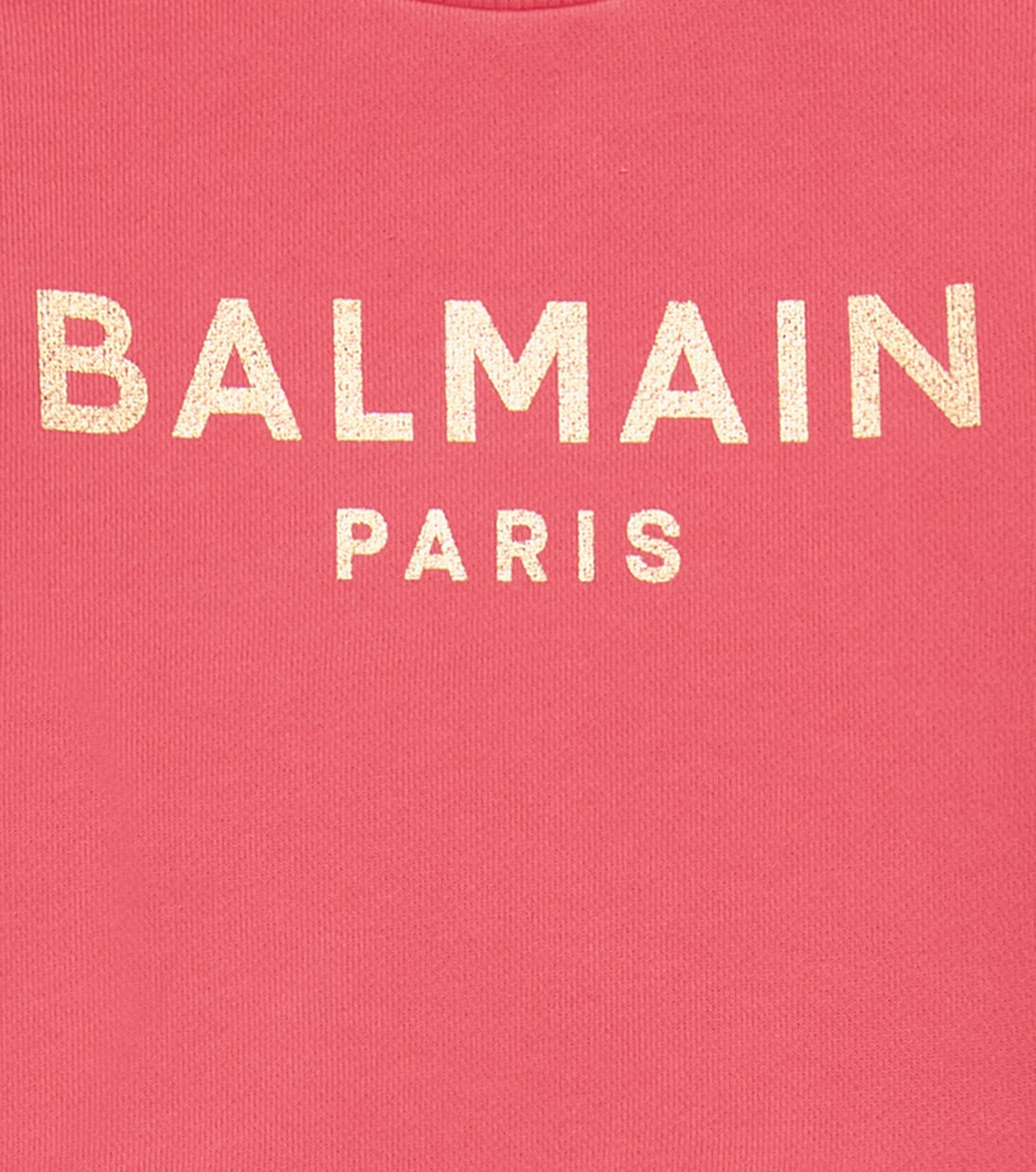 Sudadera de algodón con logo | Balmain Kids