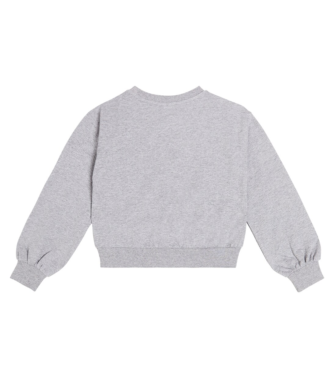 Sudadera en jersey de algodón con logo | Moschino Kids