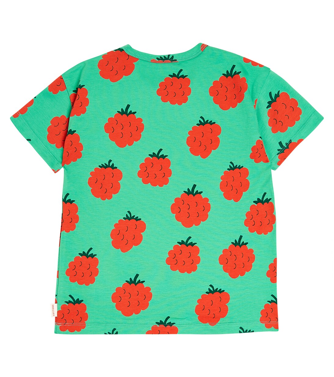 Camiseta Raspberries de jersey de mezcla de algodón | Tinycottons