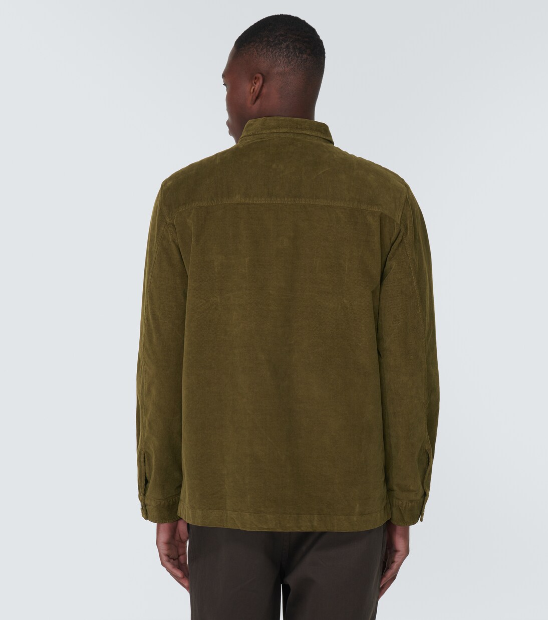 Hemdjacke aus Baumwoll-Cord | Sunspel