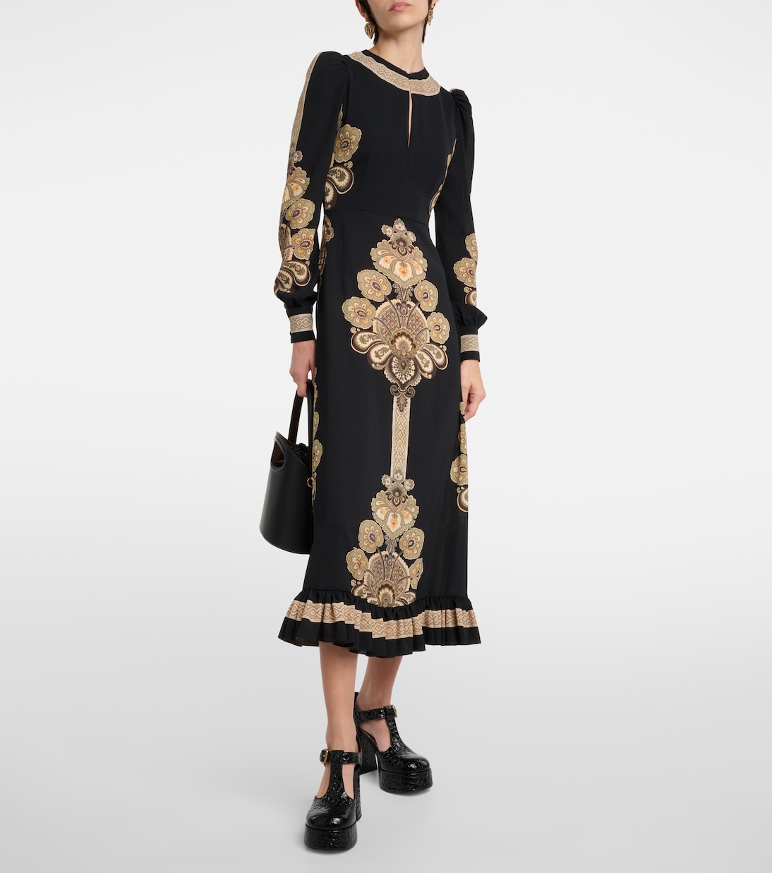 Robe midi à fleurs | Etro