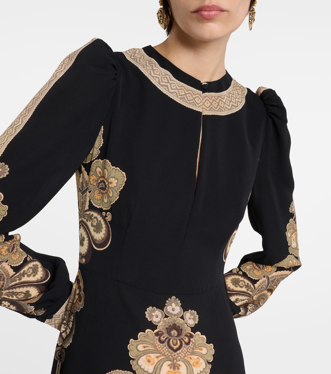 Robe midi à fleurs | Etro