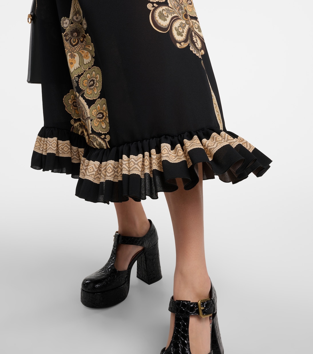 Robe midi à fleurs | Etro