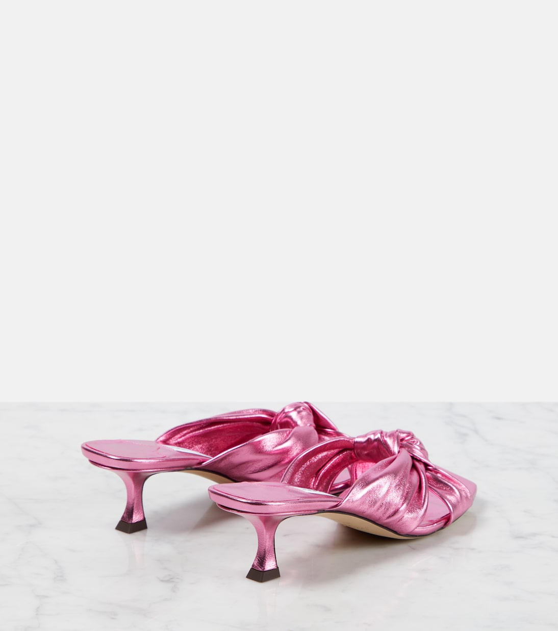 Sandali Avenue 50 in pelle metallizzata | Jimmy Choo