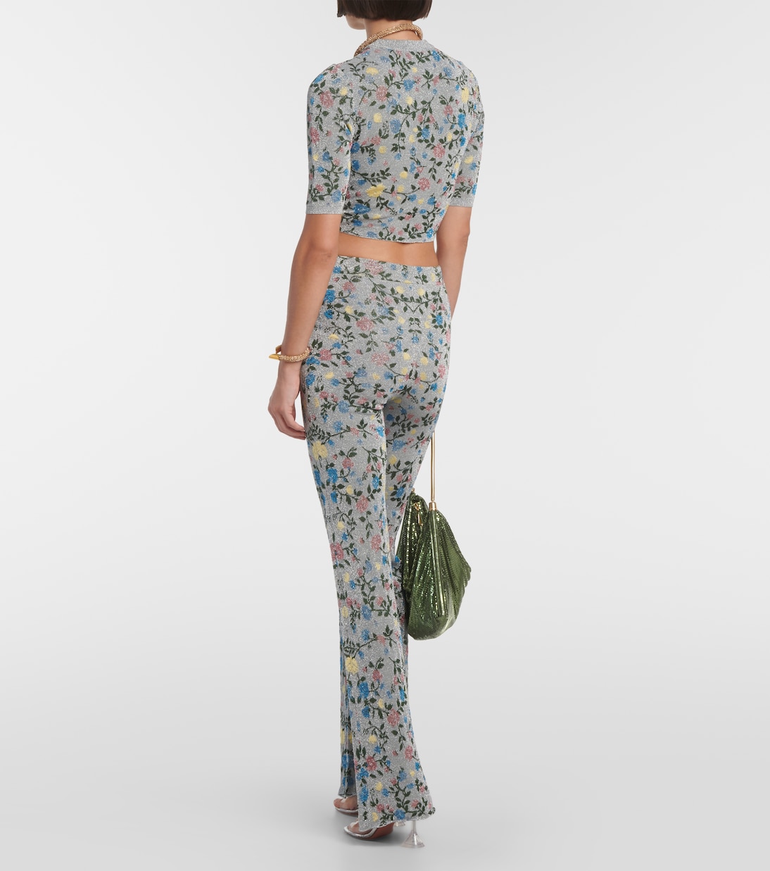 Floral jacquard sweater | Rabanne