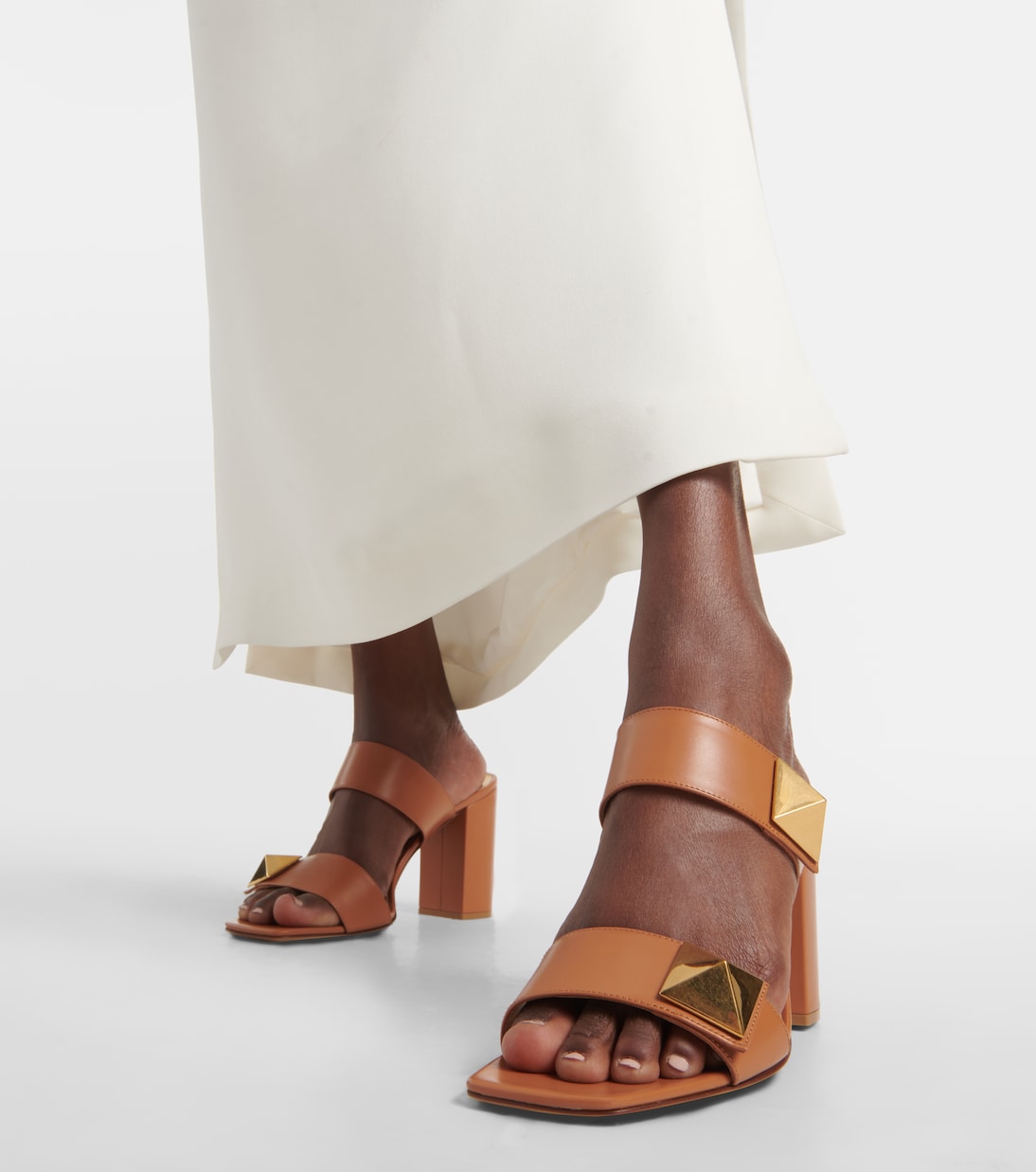 One Stud leather sandals | Valentino Garavani