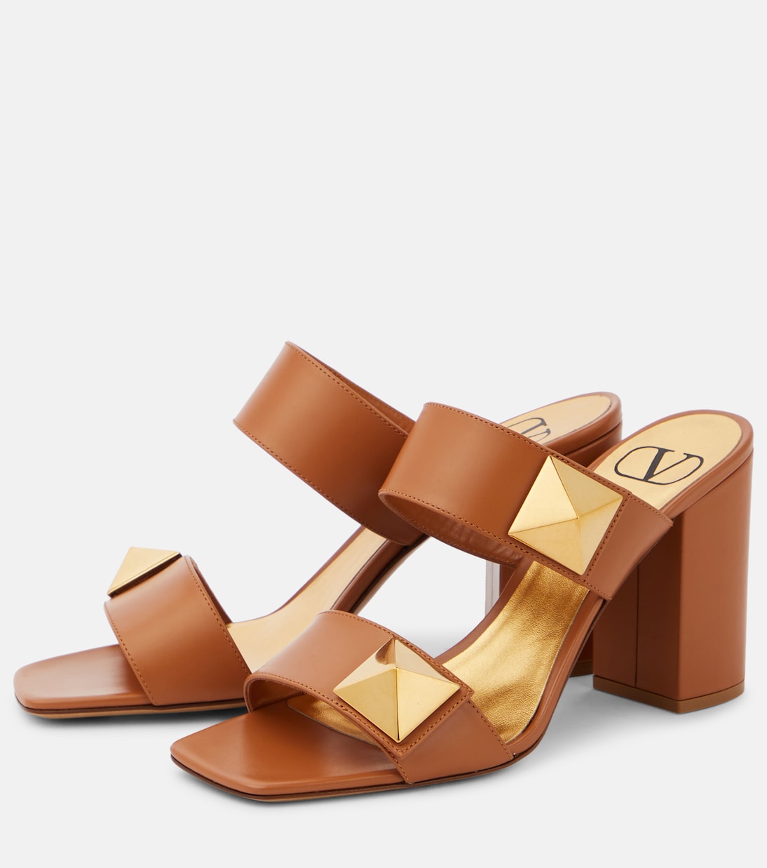 One Stud leather sandals | Valentino Garavani