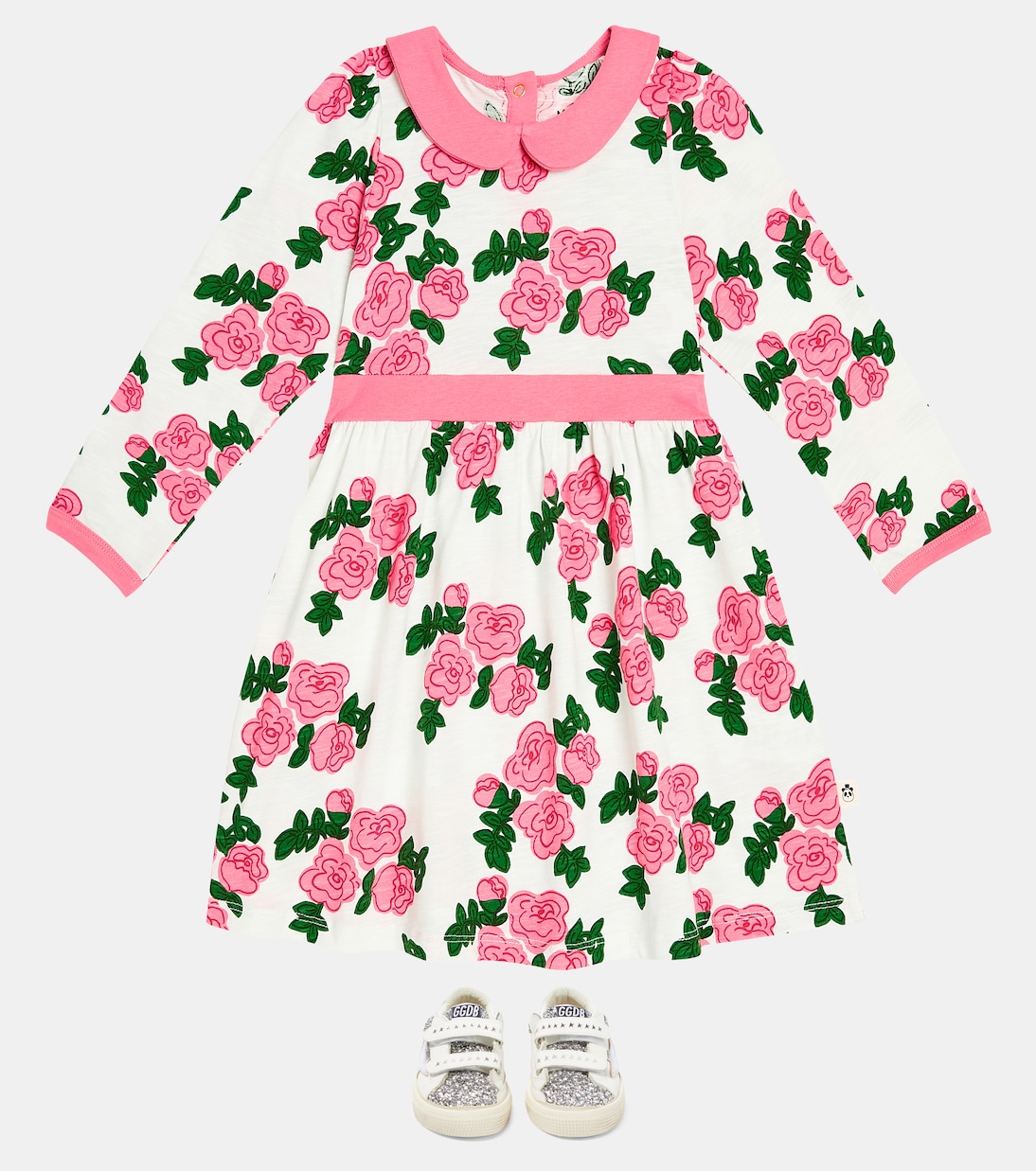 Kleid Roses aus Baumwolle | Mini Rodini