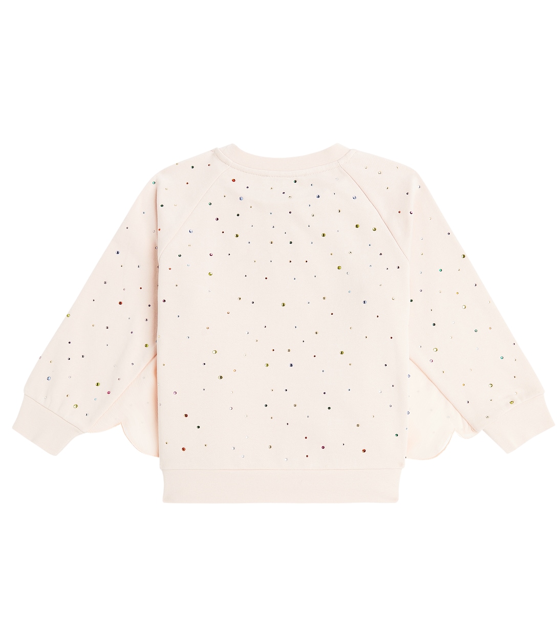 Felpa in cotone con cristalli | Stella McCartney Kids
