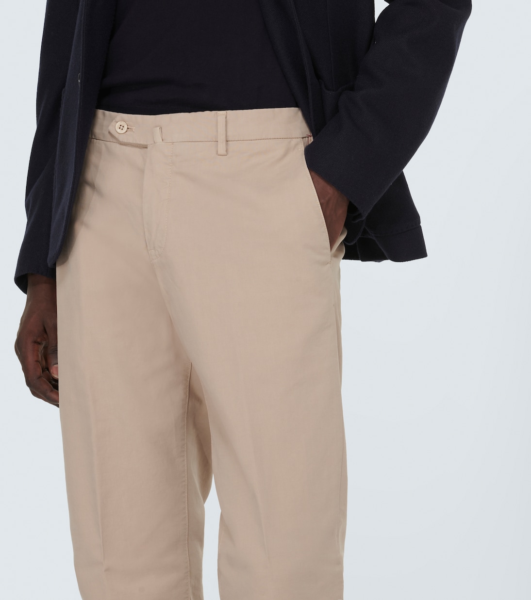 Pantalon chino Pantaflat en coton mélangé | Loro Piana