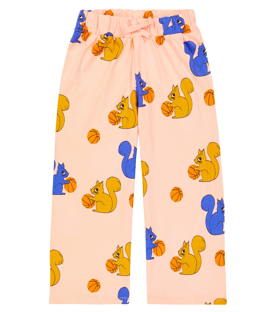Pantalones deportivos Squirrels de algodón | Mini Rodini