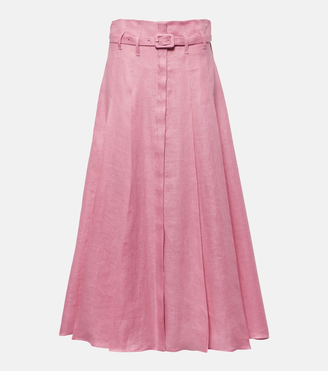 Falda midi Dugald de lino | Gabriela Hearst