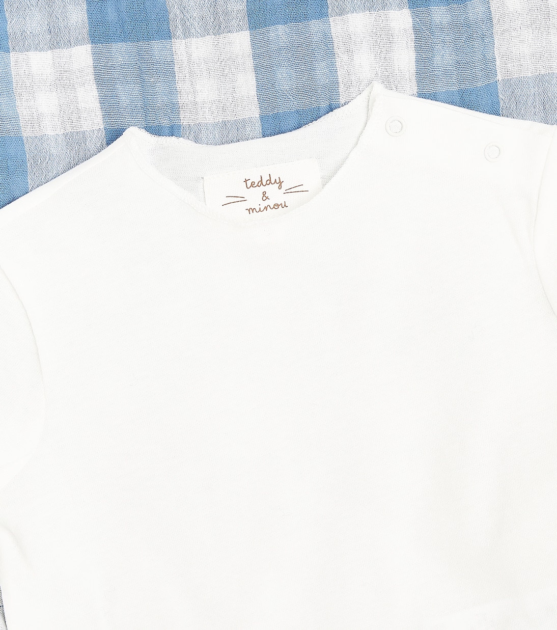 Bebé - set de camiseta y mono de algodón | Il Gufo