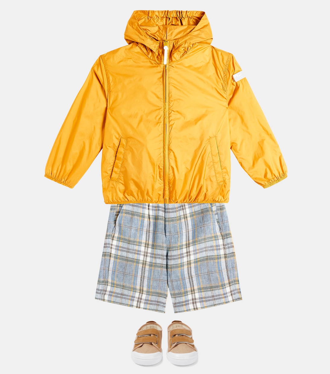 Hooded windbreaker jacket | Il Gufo