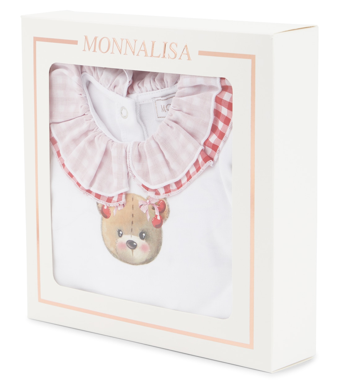 Baby cotton bodysuit and skirt set | Monnalisa