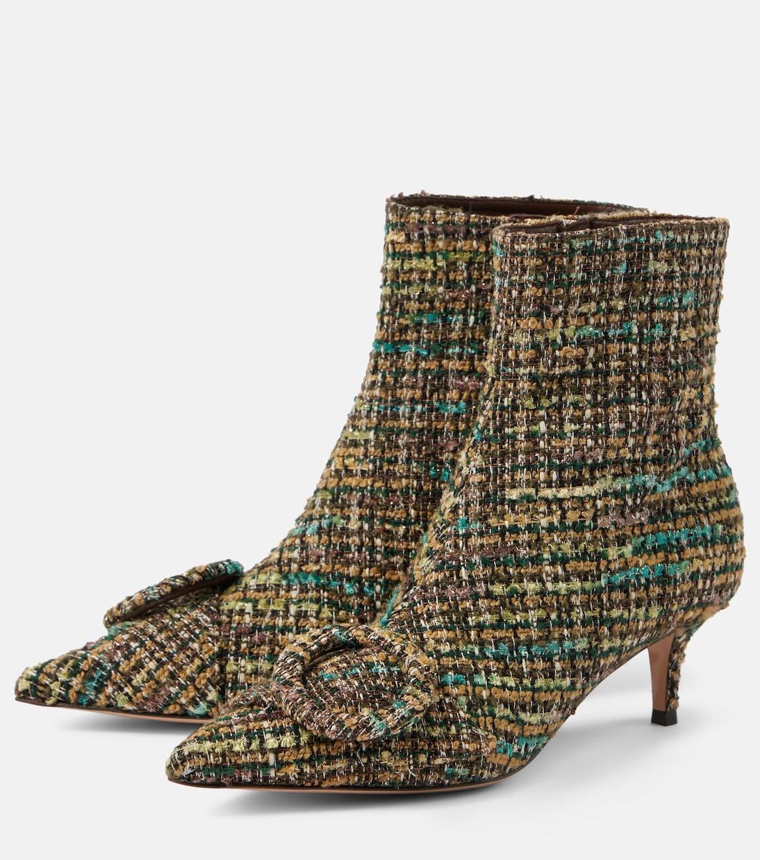 Stivaletti 55 in bouclé | Gianvito Rossi