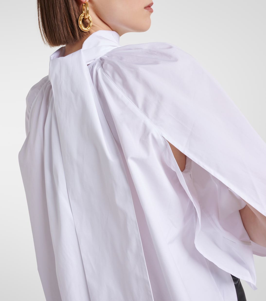 Blusa in popeline di cotone  | CO