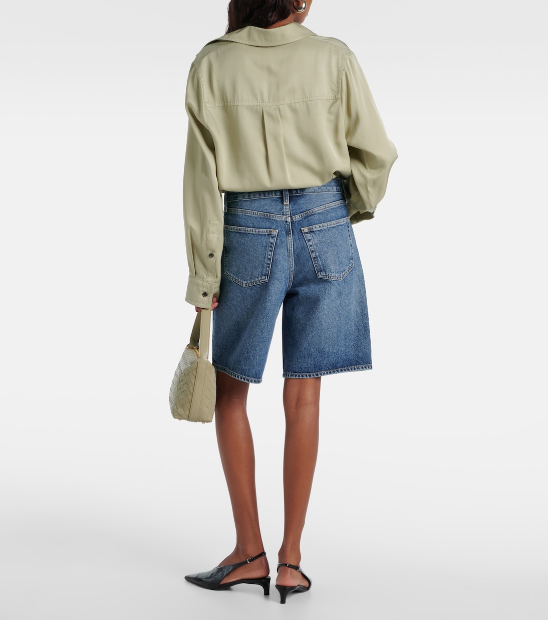 Bermuda di jeans Risha a vita bassa | Agolde