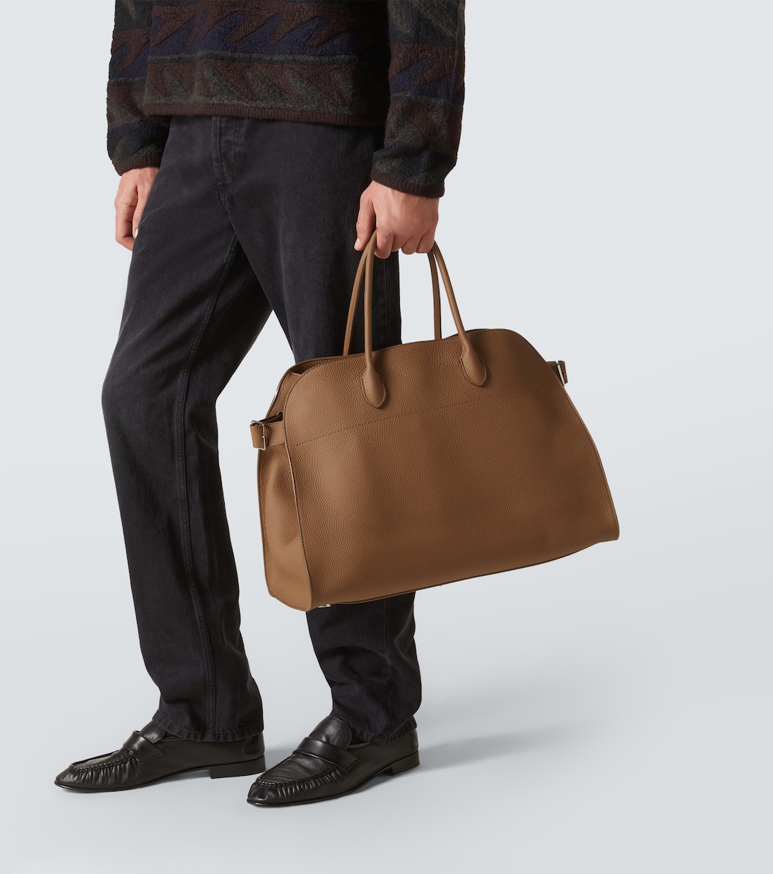 Sac Margaux 17 en cuir | The Row