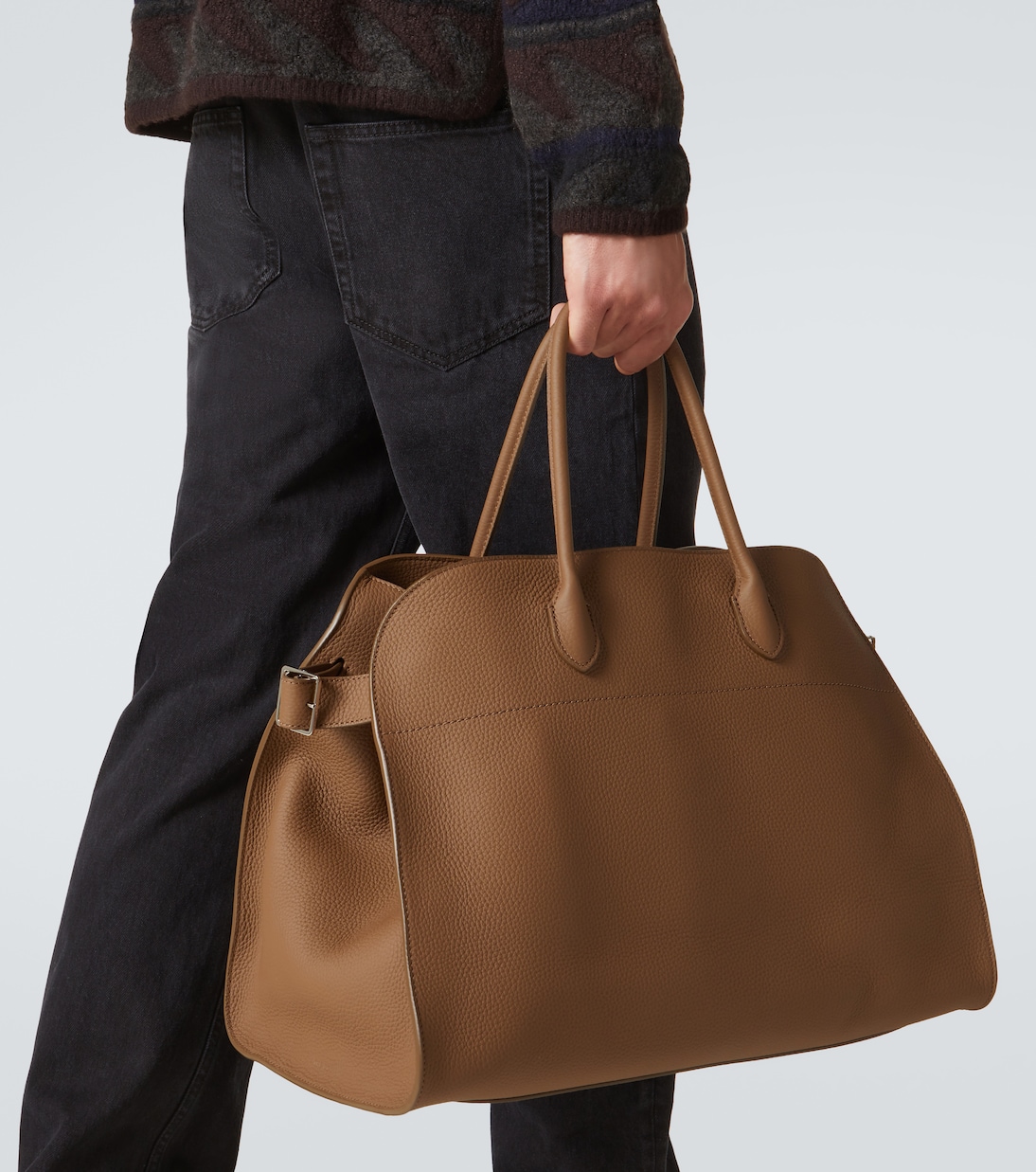 Sac Margaux 17 en cuir | The Row