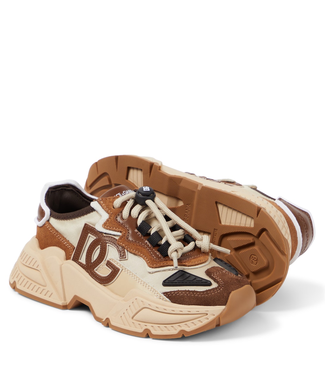 Baskets Daymaster DG à logo | Dolce&Gabbana Kids