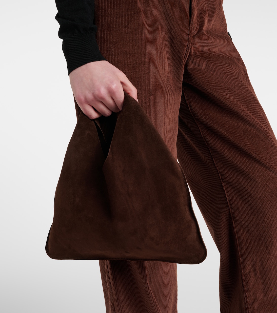 Sac Bindle Small en daim | The Row