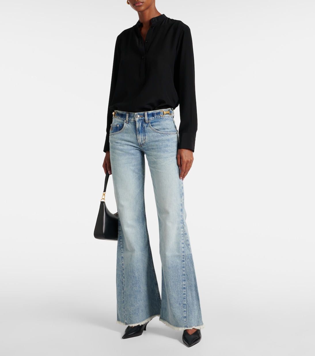 Jean slim à taille haute | Stella McCartney