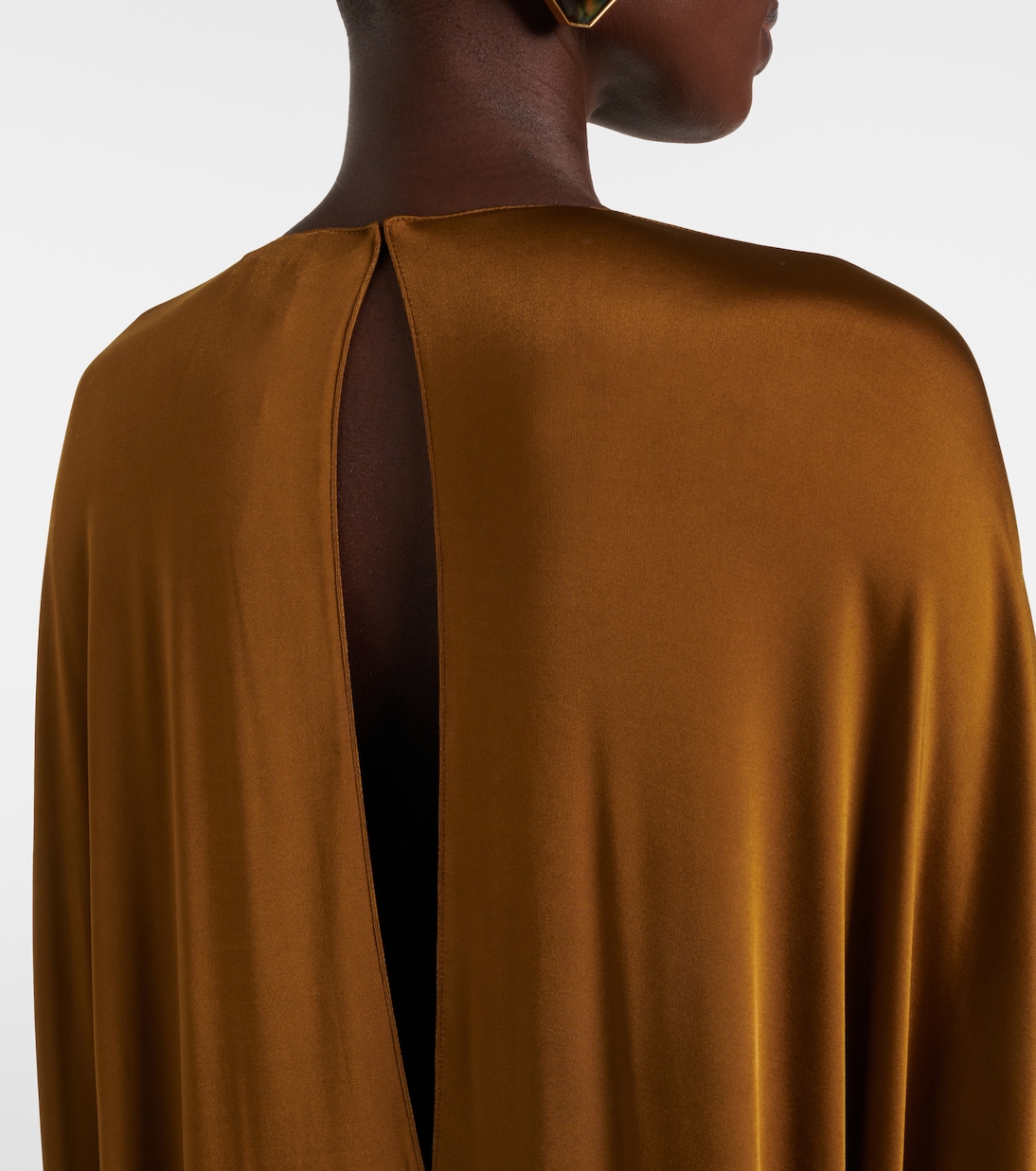 Belted satin jersey kaftan | Tom Ford