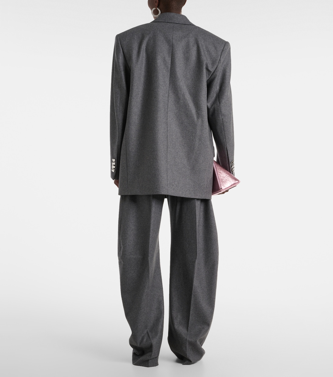 Blazer aus einem Wollgemisch | The Attico