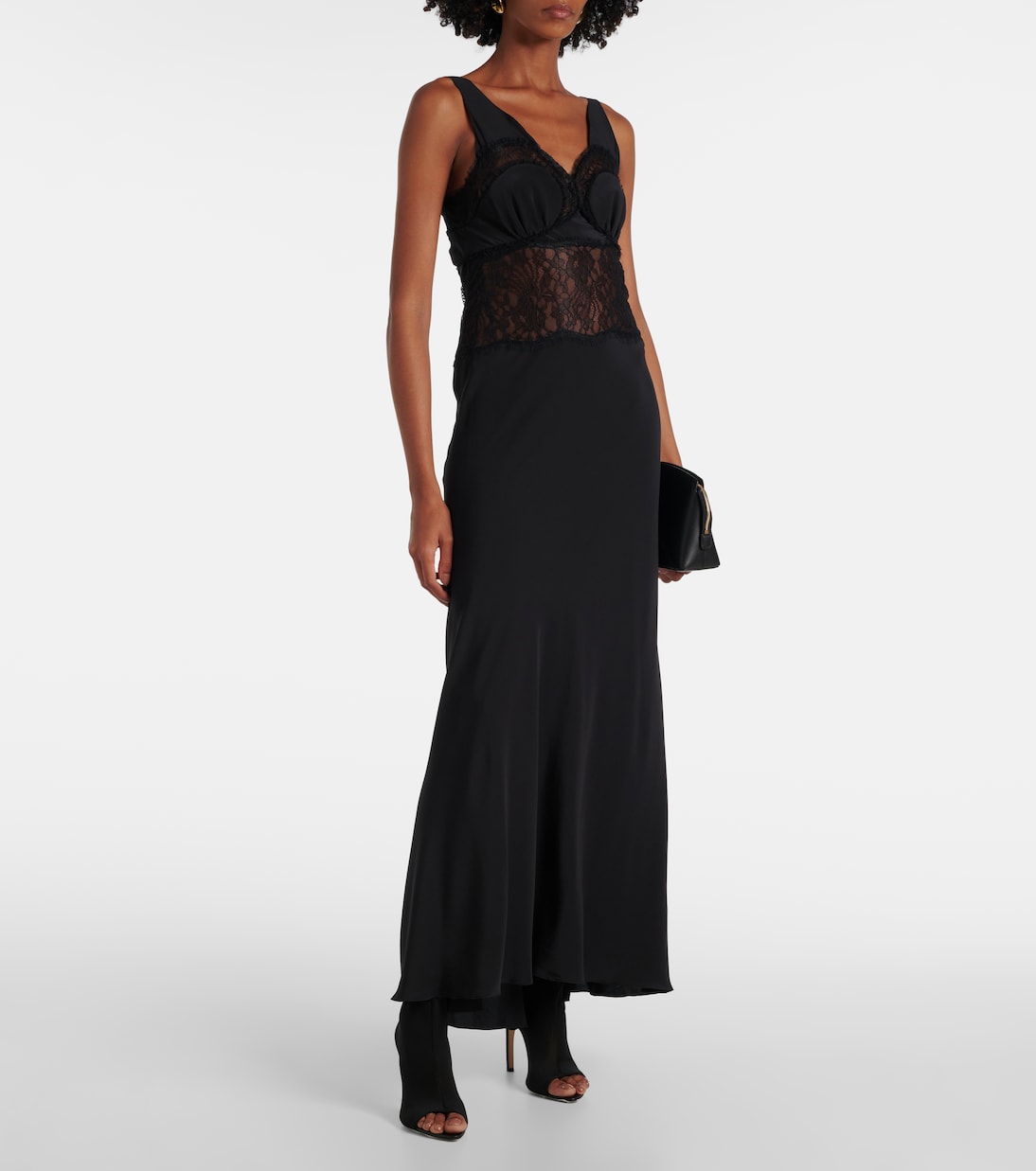 Stivali cuissardes in mesh | Victoria Beckham