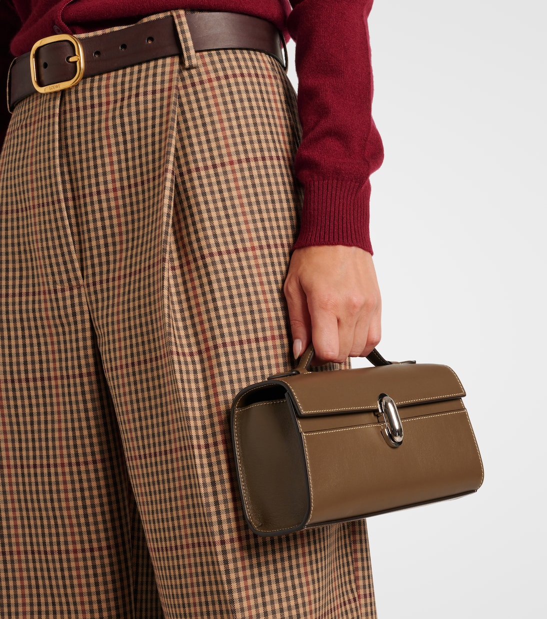Symmetry Pochette leather tote bag | Savette