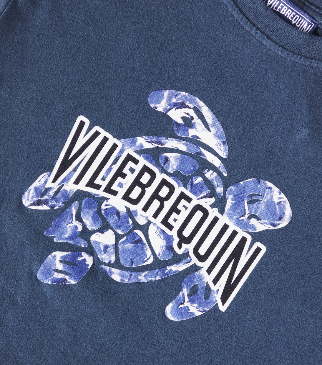 Camiseta de jersey de algodón con logo | Vilebrequin Kids