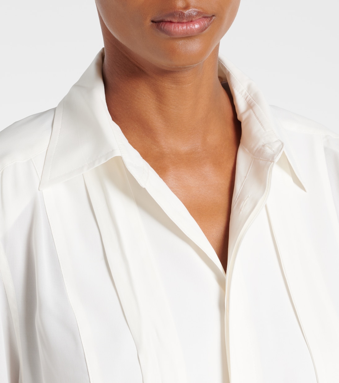 Bluse Sophie aus Satin | The Frankie Shop