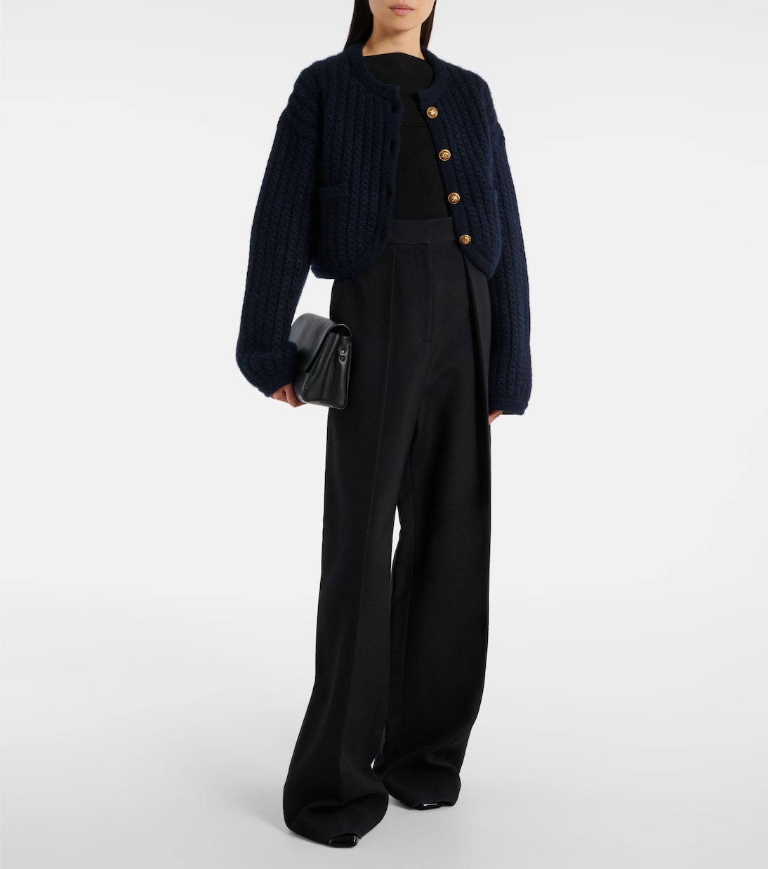 Cardigan Balser in cashmere e mohair | Khaite