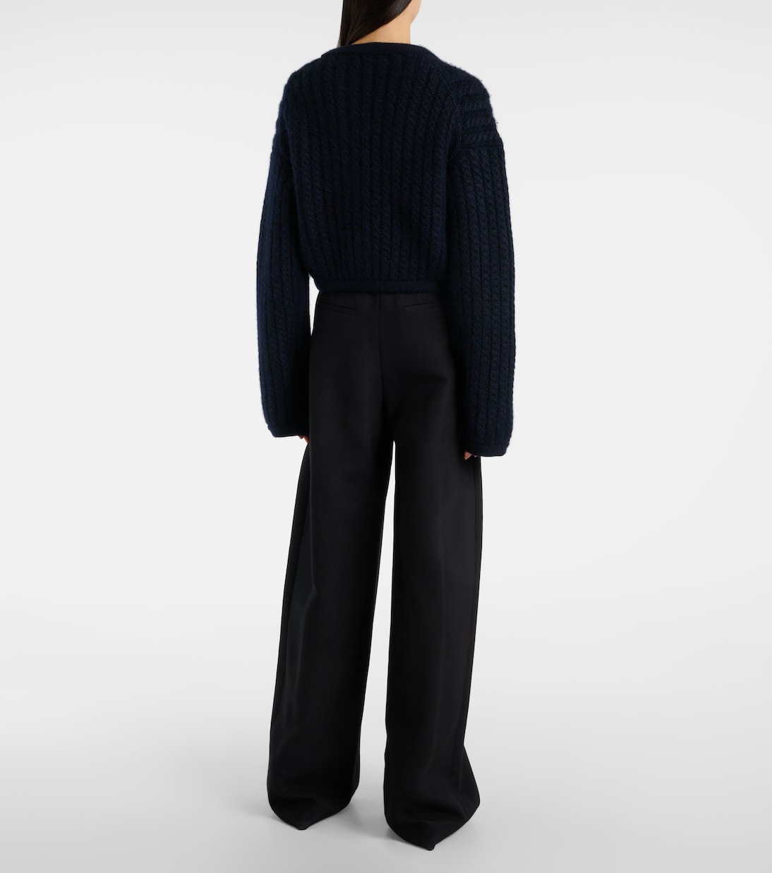 Cardigan Balser in cashmere e mohair | Khaite