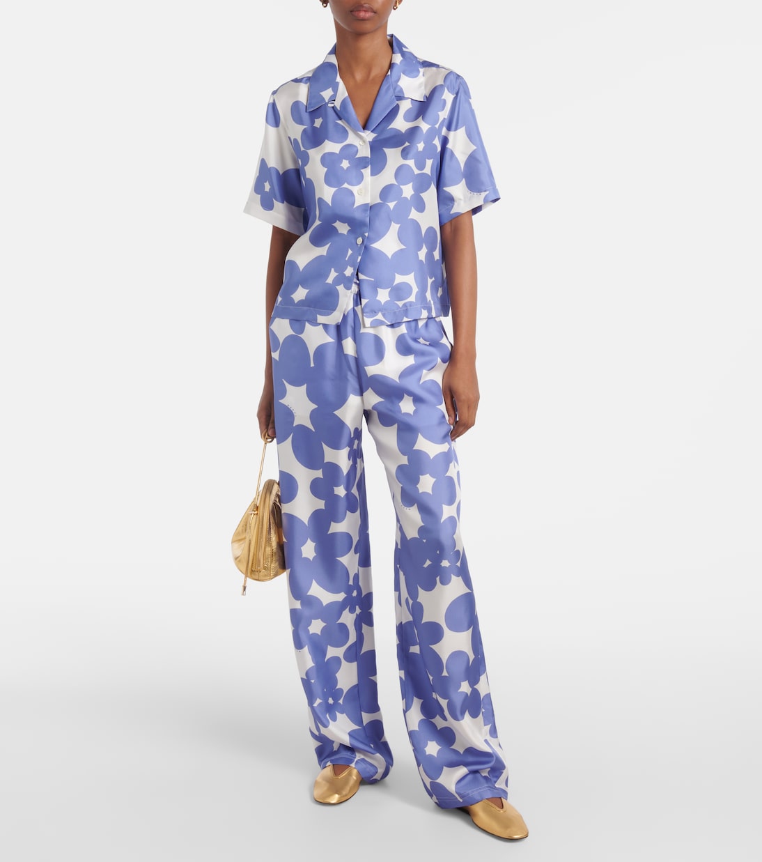 Chemise en soie à fleurs | Marni