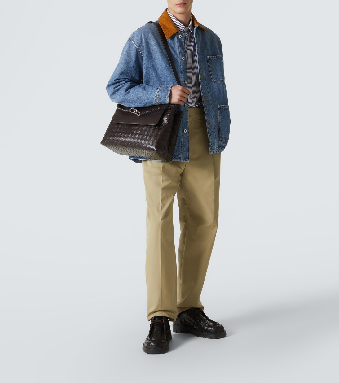 Messenger Bag Andiamo Medium aus Leder | Bottega Veneta