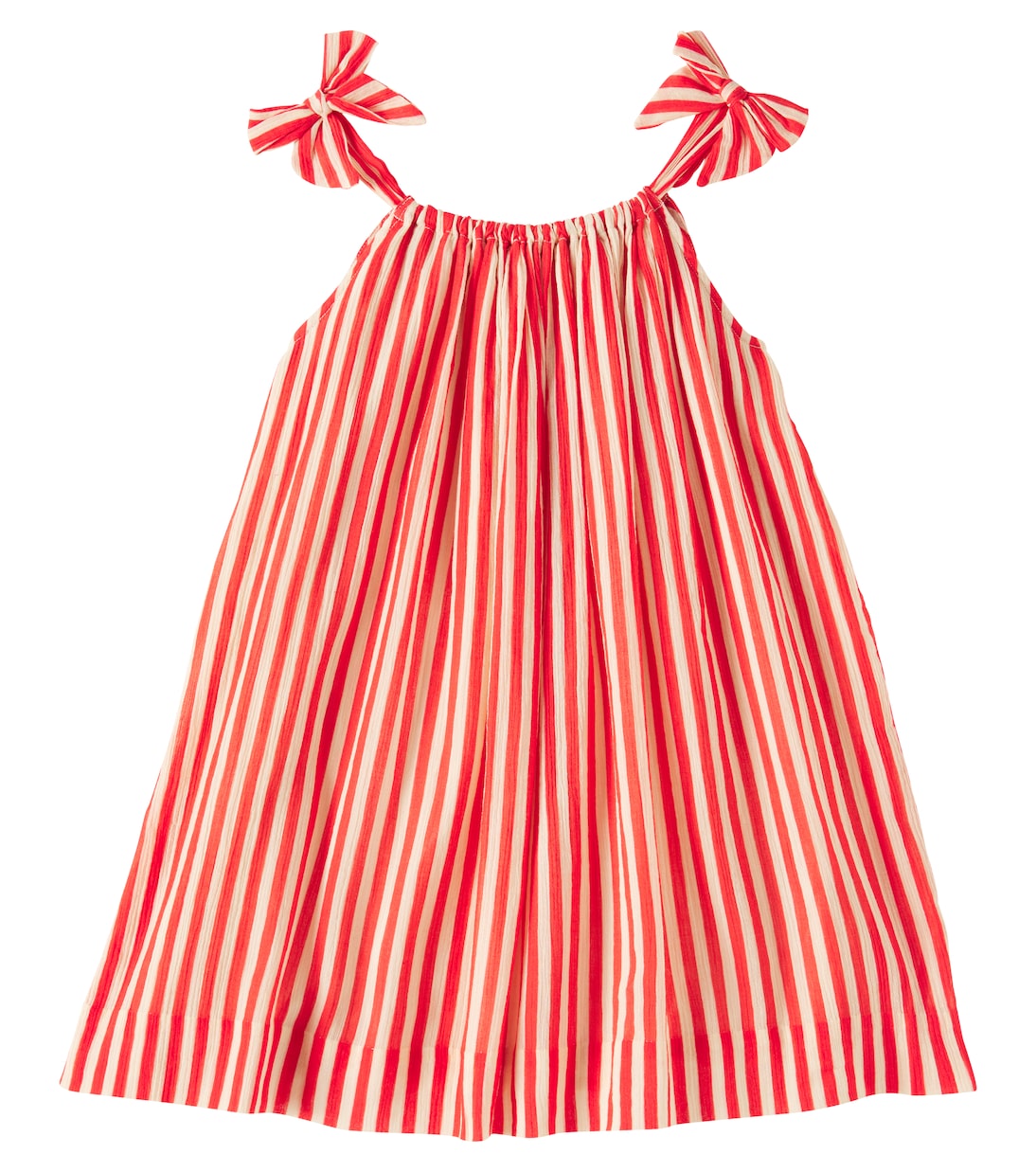 Abito Eloise in crêpe a righe | Bonpoint