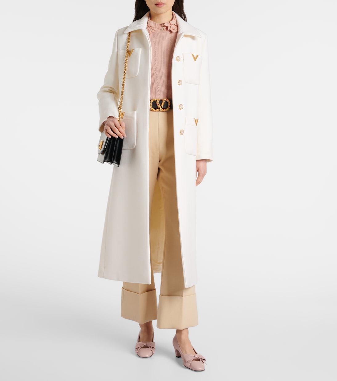 Escarpins Bowow 45 en cuir | Valentino Garavani