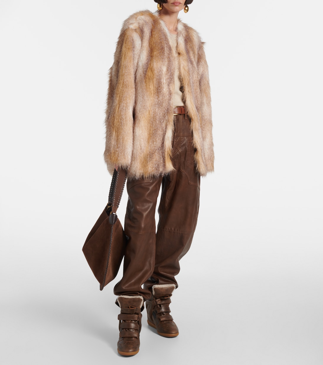 Manteau Aglae en fourrure synthétique | Isabel Marant
