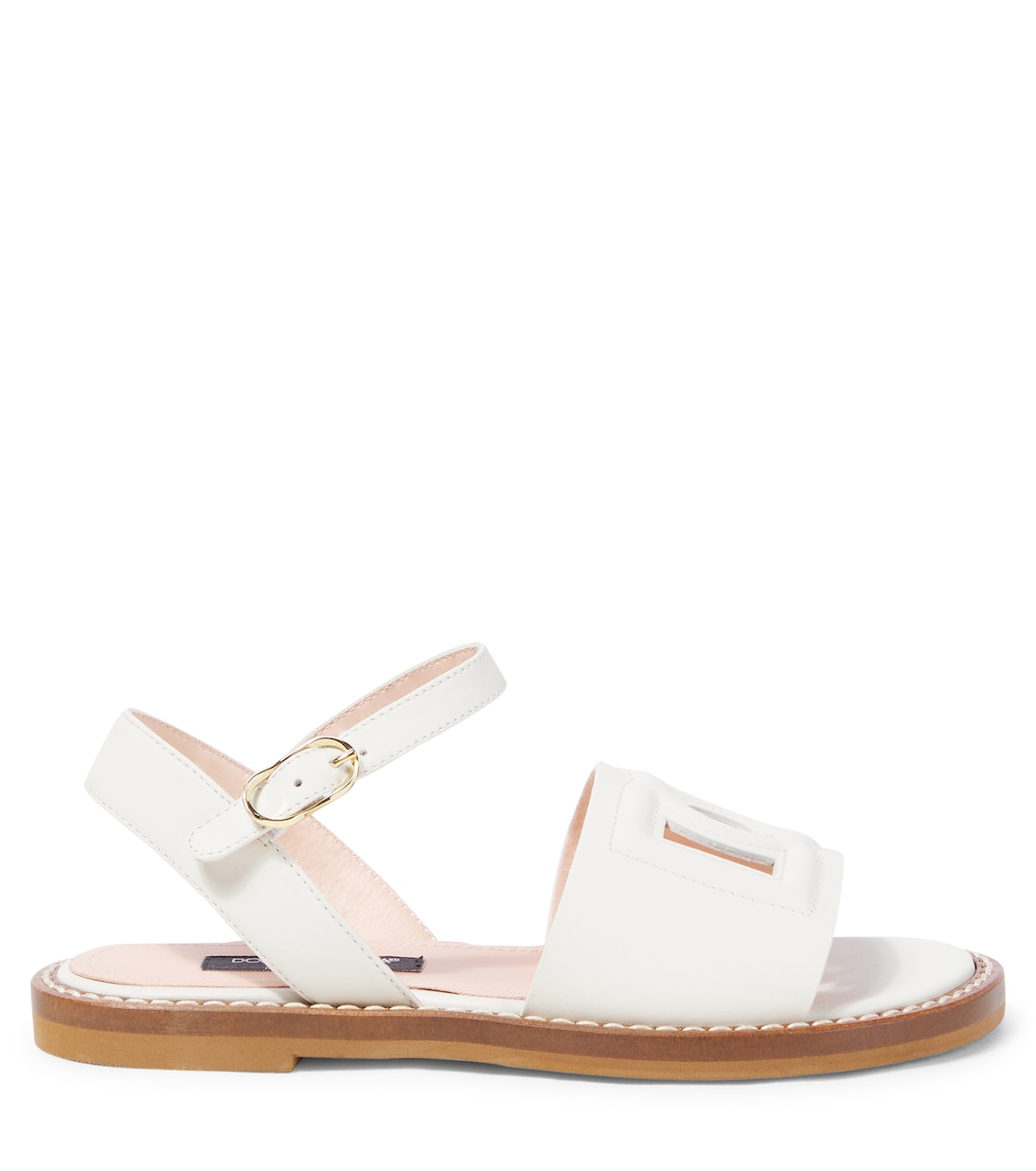 Sandalen aus Leder | Dolce&Gabbana Kids