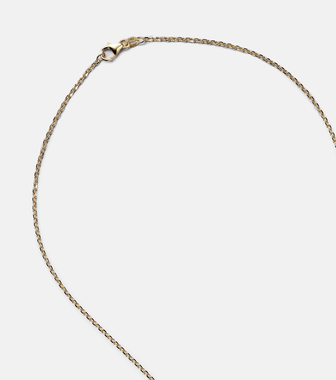 Collana in oro 18kt con zaffiro e diamanti | Anita Ko