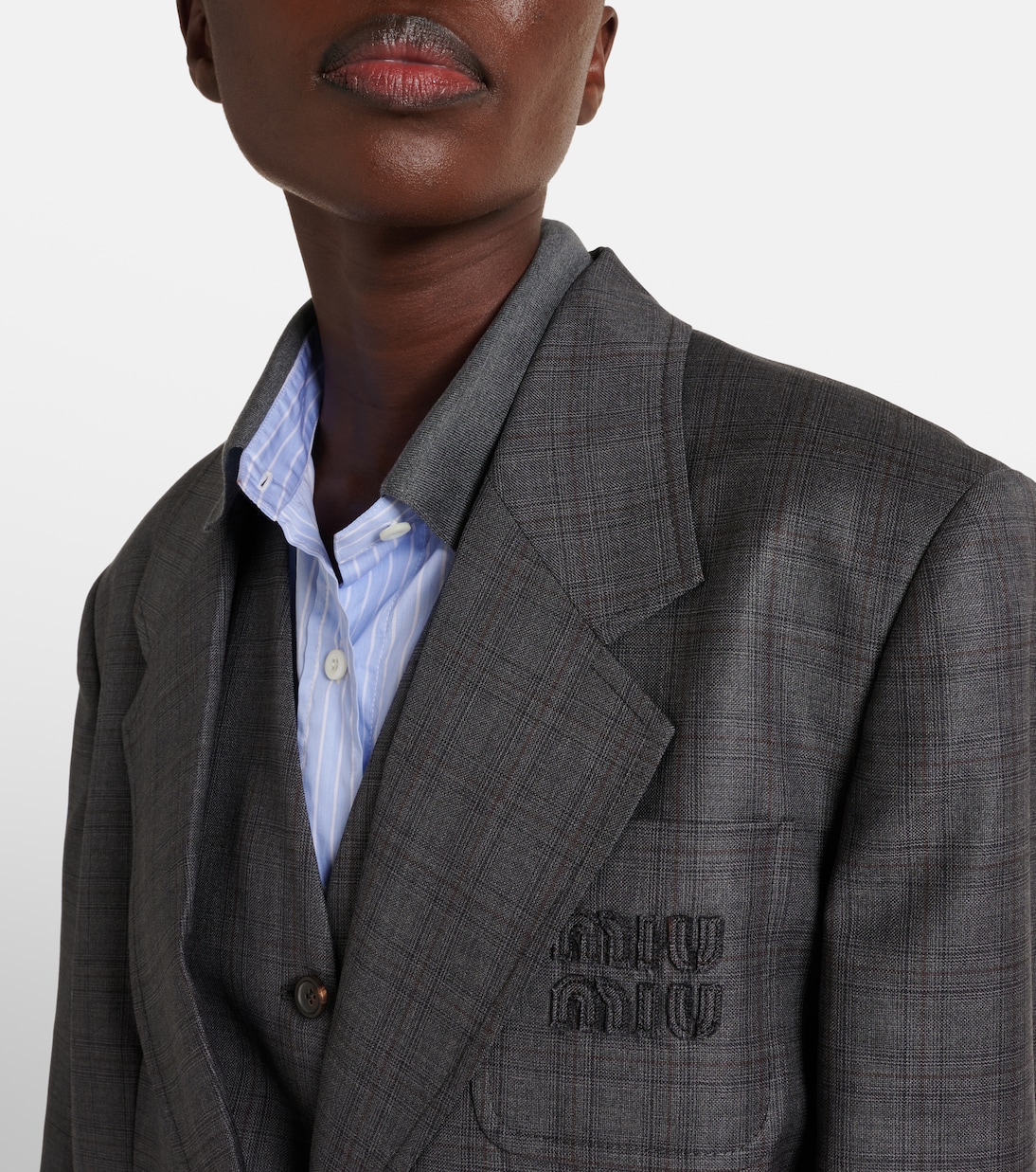 Virgin wool blazer | Miu Miu