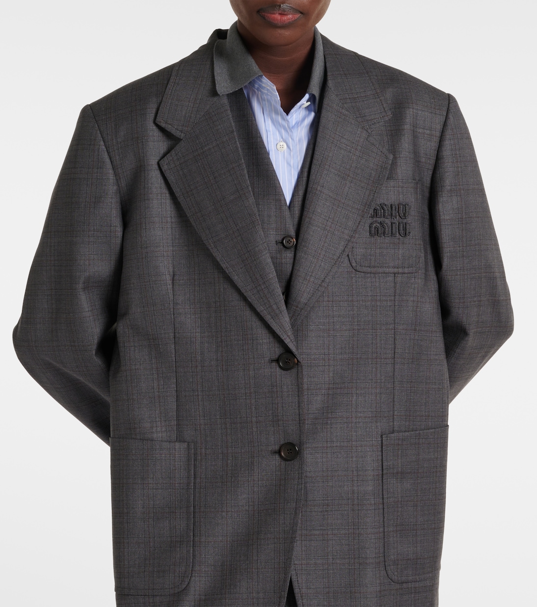 Virgin wool blazer | Miu Miu