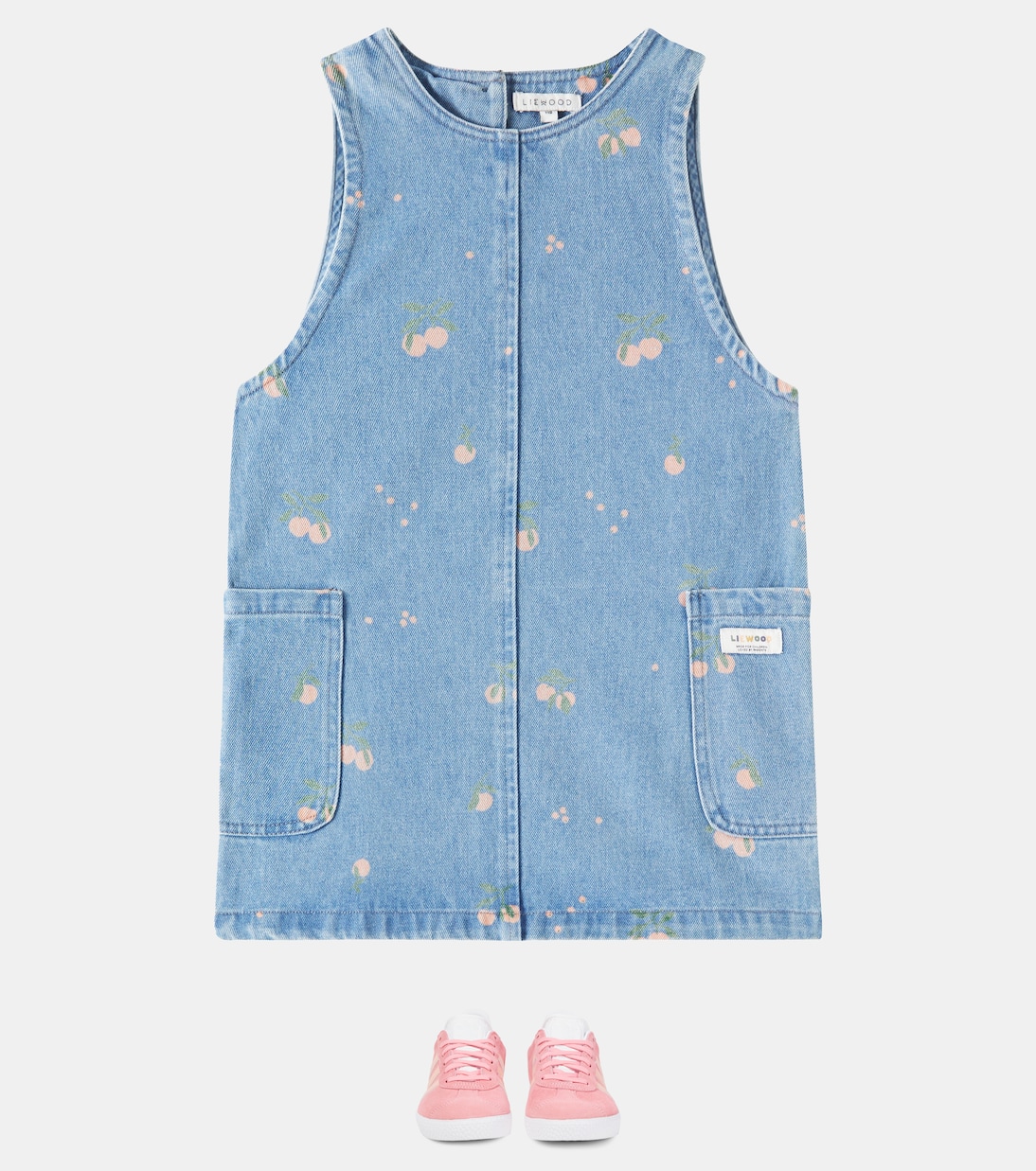 Robe Angelica imprimée en jean | Liewood